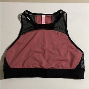 PINK VS Black & White Sports Bra- Size Medium